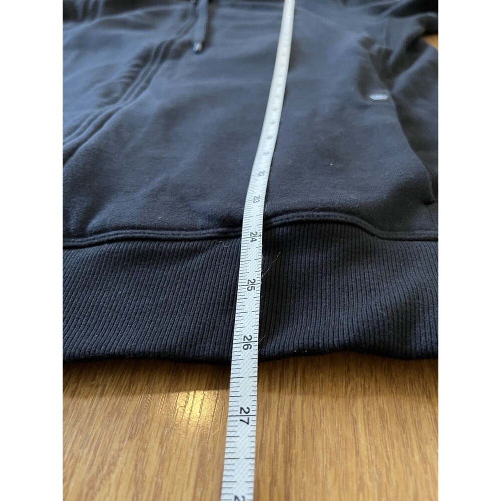 Mack Weldon Black Ace Micro Brushed French Terry Full Zip Hoodie Size Small - Picture 7 of 8